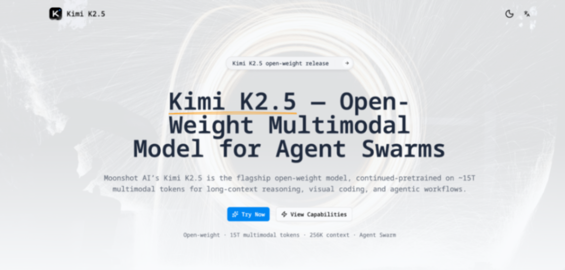Kimi K2.5 preview